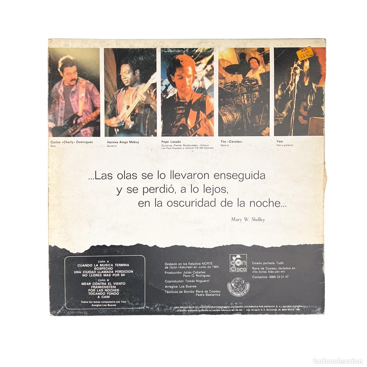Discos de vinilo: LP. Los Suaves. Frankenstein (G+/G+) - Foto 2