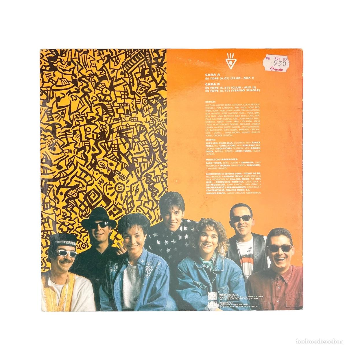 Discos de vinilo: LP. Slips. MCMXCII (VG+/VG+) - Foto 2