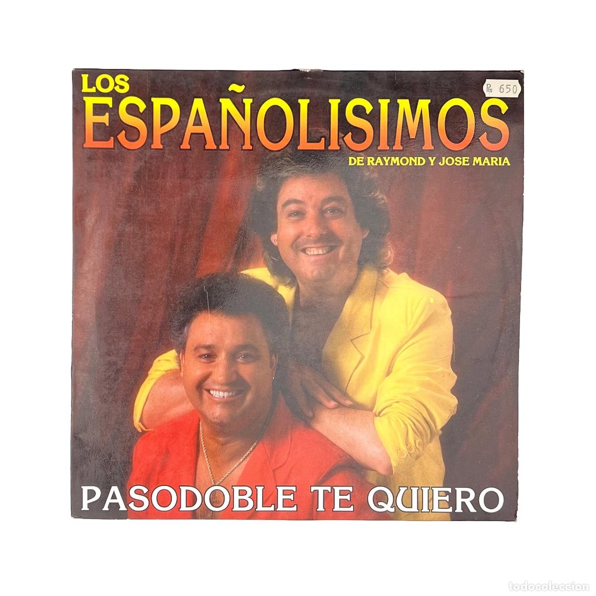 Discos de vinilo: LP. Los Espa&ntilde;olisimos. Pasodoble Te Quiero (VG/VG)