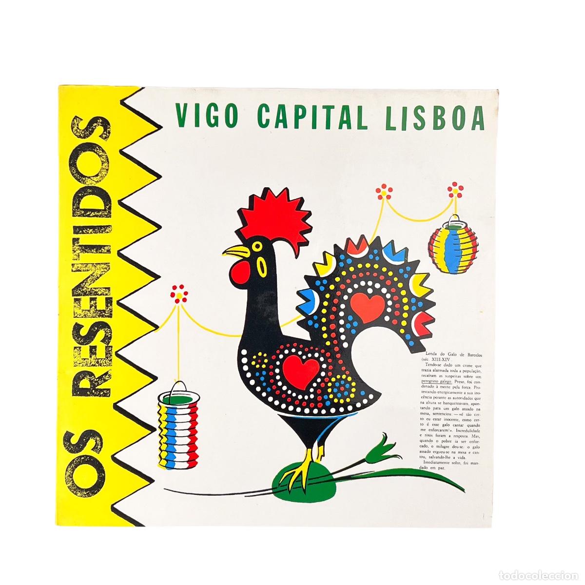 Discos de vinilo: LP. Os Resentidos. Vigo Capital Lisboa (VG+/VG+)