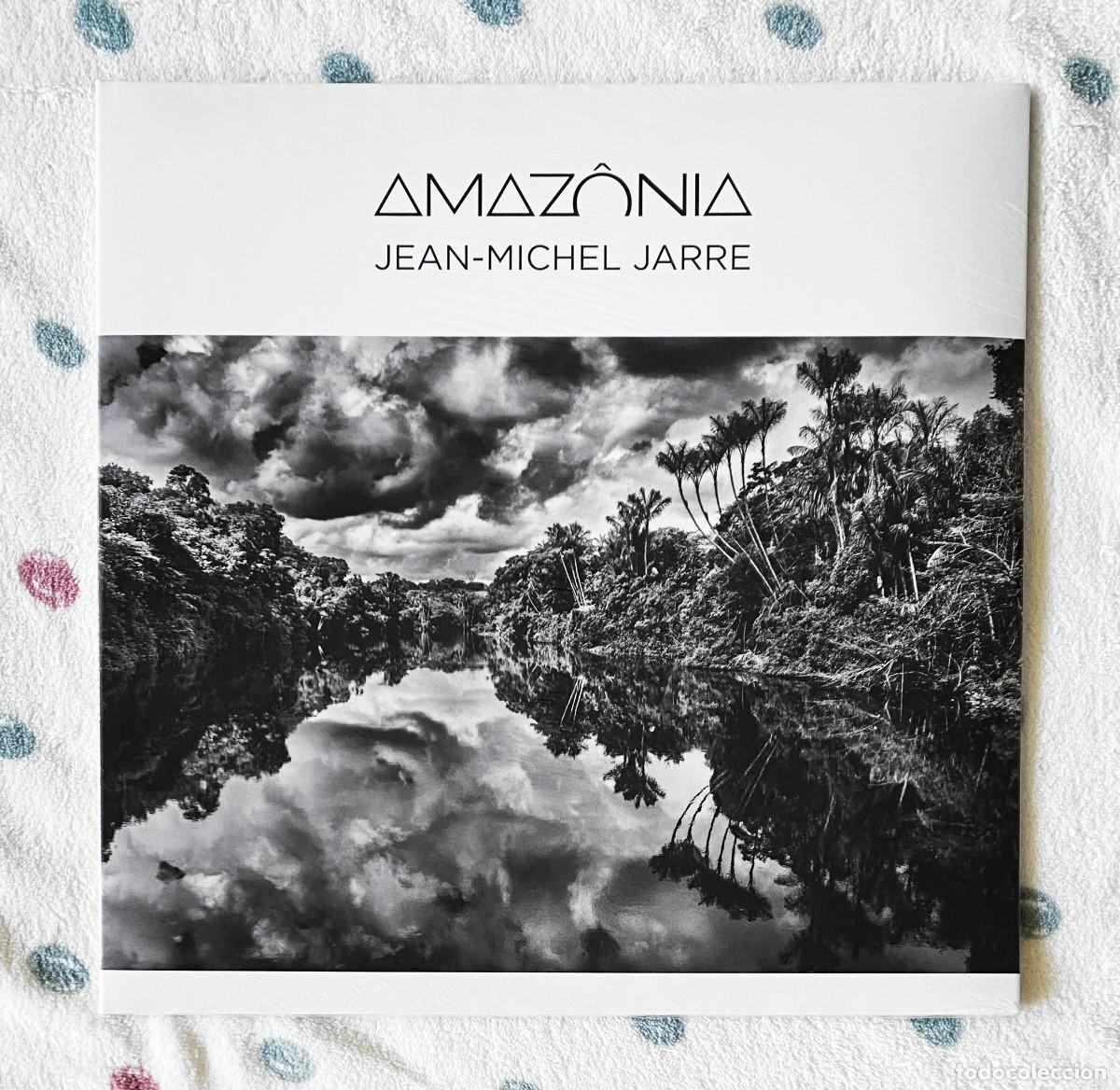 Discos de vinilo: JEAN-MICHEL JARRE - AMAZONIA 12'' DOBLE LP GATEFOLD PRECINTADO - AMBIENT ELECTR&Oacute;NICA