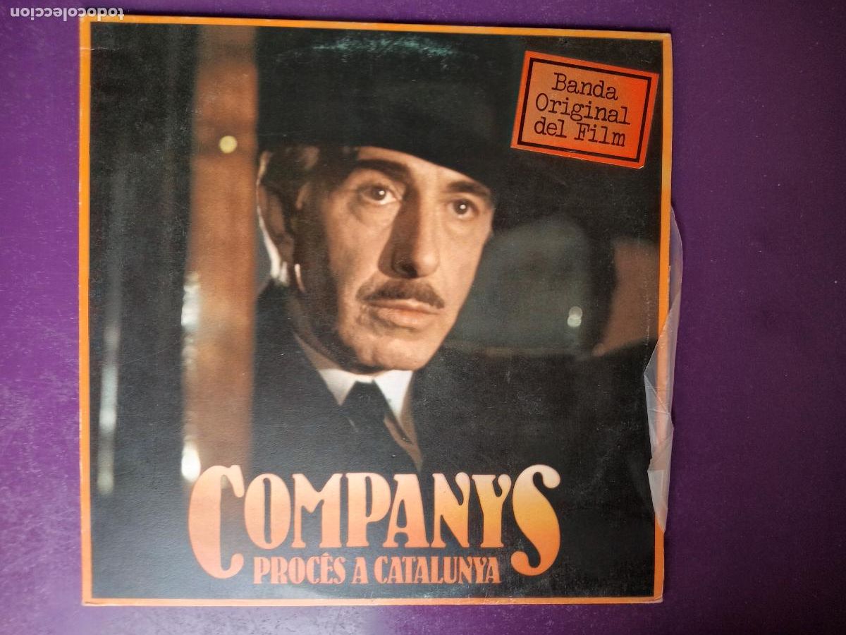 Discos de vinilo: Manuel Valls &lrm;&ndash; Companys. Proc&eacute;s A Catalunya - LP EDIGSA 1979 - BSO, CINE - SIN USO EN VINILO -
