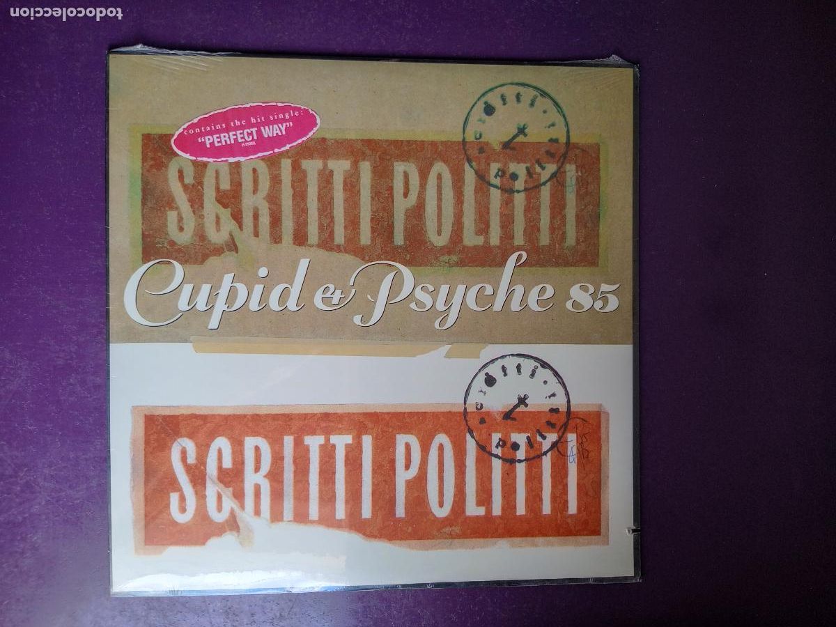 Discos de vinilo: SCRITTI POLITTI LP VIRGIN 1985 - CUPID & PSYCHE 85 - AFTER PUNK - ELECTRONICA NEW WAVE 80'S - PRECI