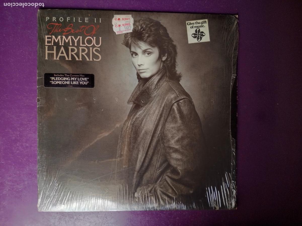 Discos de vinilo: Emmylou Harris &ndash; Profile II: The Best Of Emmylou Harris - LP WARNER 1985 - COUNTRY FOLK AMERICANA