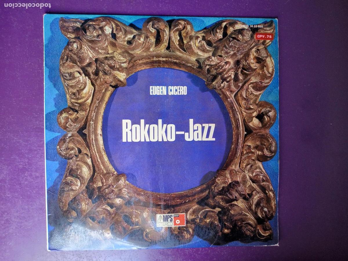 Discos de vinilo: Eugen Cicero &ndash; Rokoko-Jazz - LP BASF MPS 1974 - MOZART, BACH, PERGOLESI, ETC EN JAZZ
