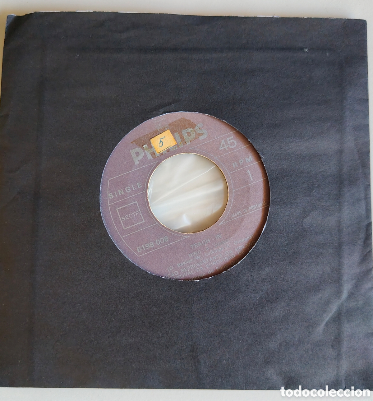 Discos de vinilo: TEACH-IN - Ding-a-dong (1975) disco de vinilo single 7&rdquo; - Foto 5