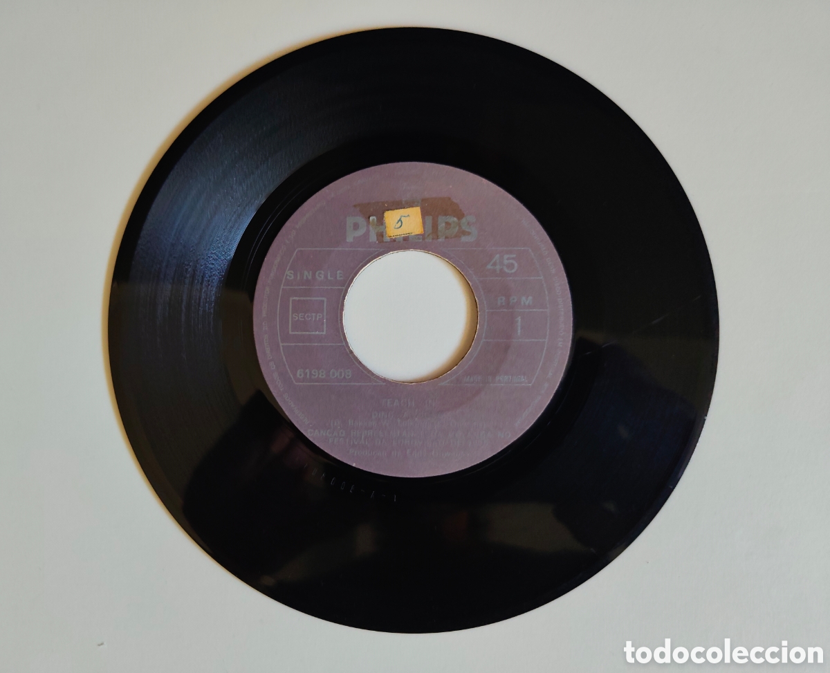Discos de vinilo: TEACH-IN - Ding-a-dong (1975) disco de vinilo single 7&rdquo;