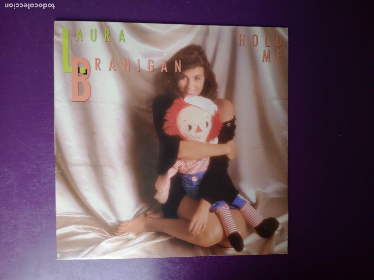 Discos de vinilo: LAURA BRANIGAN &lrm;&ndash; HOLD ME - LP WEA 1985 - POP ROCK 80'S - SIN APENAS USO O NINGUNO
