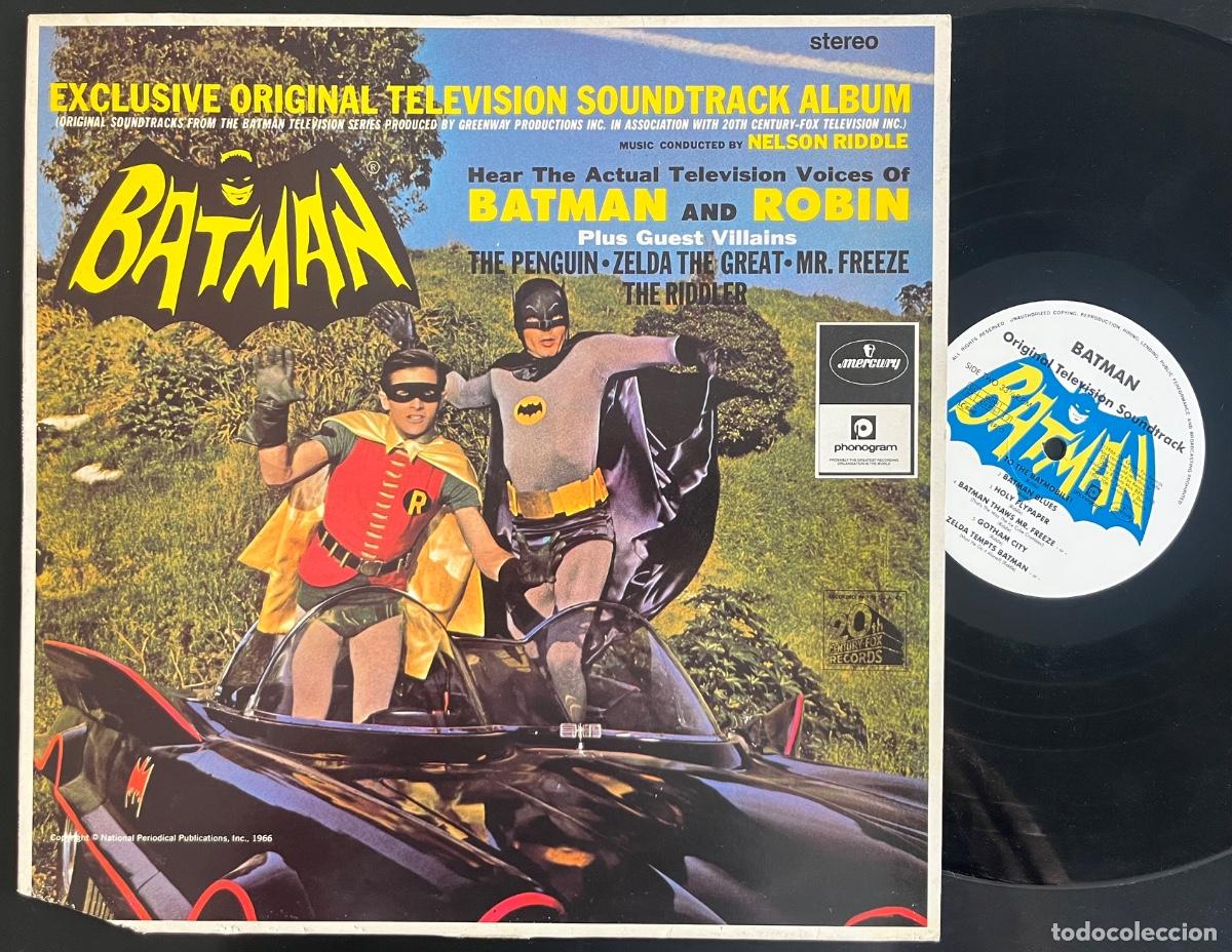 Discos de vinilo: BATMAN - EXCLUSIVE ORIGINAL TELEVISI&Oacute;N SOUNDTRACK ALBUM - Edici&oacute;n UK