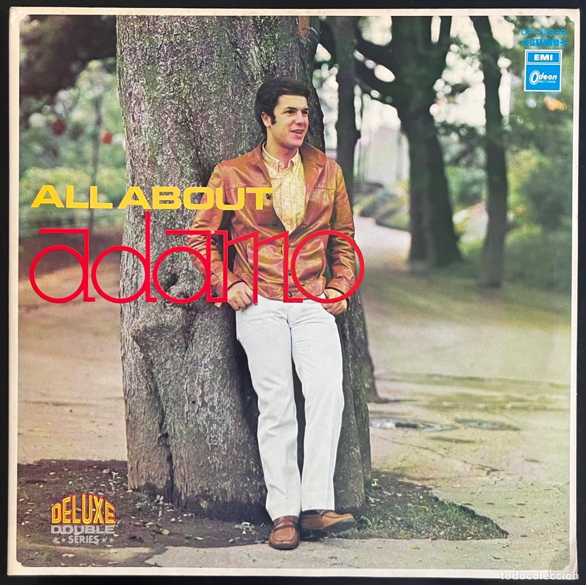 Discos de vinilo: ADAMO - ALL ABOUT ADAMO - Doble LP editado en JAP&Oacute;N