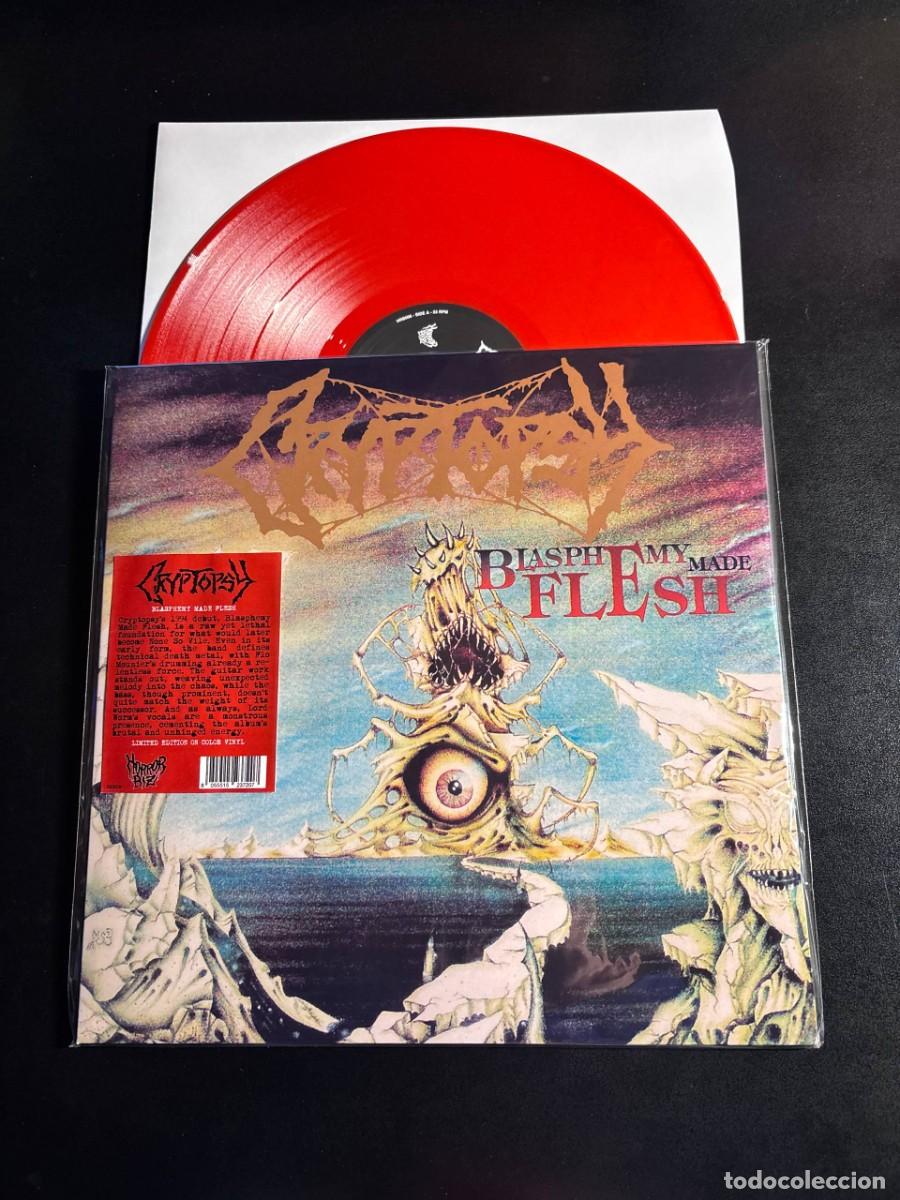 Discos de vinilo: Cryptopsy Blasphemy Made Flesh Disco de vinilo LP 12&rdquo; death metal