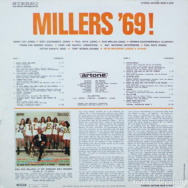 Discos de vinilo: De Millers, Millers 69! - LP - Foto 2