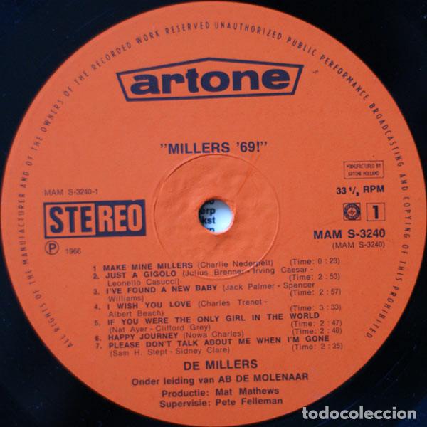 Discos de vinilo: De Millers, Millers 69! - LP - Foto 3