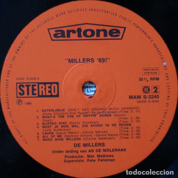 Discos de vinilo: De Millers, Millers 69! - LP - Foto 4