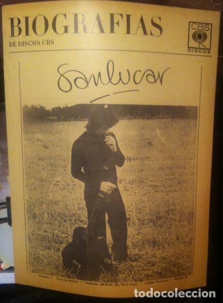 Discos de vinilo: Manolo Sanlucar, Sanlucar - LP - Foto 5