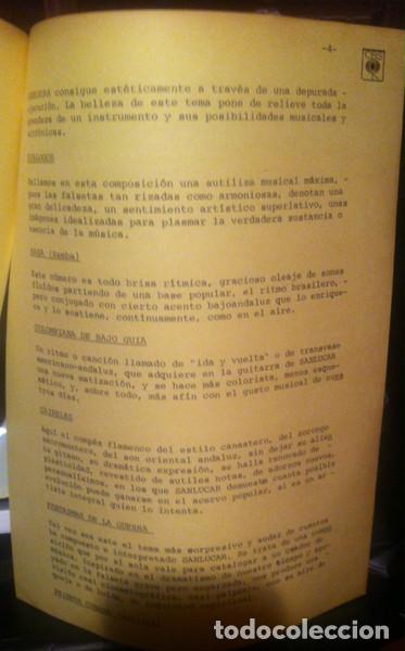Discos de vinilo: Manolo Sanlucar, Sanlucar - LP - Foto 9