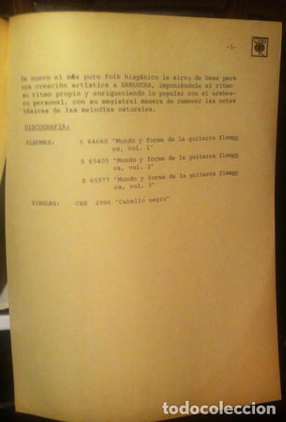 Discos de vinilo: Manolo Sanlucar, Sanlucar - LP - Foto 10