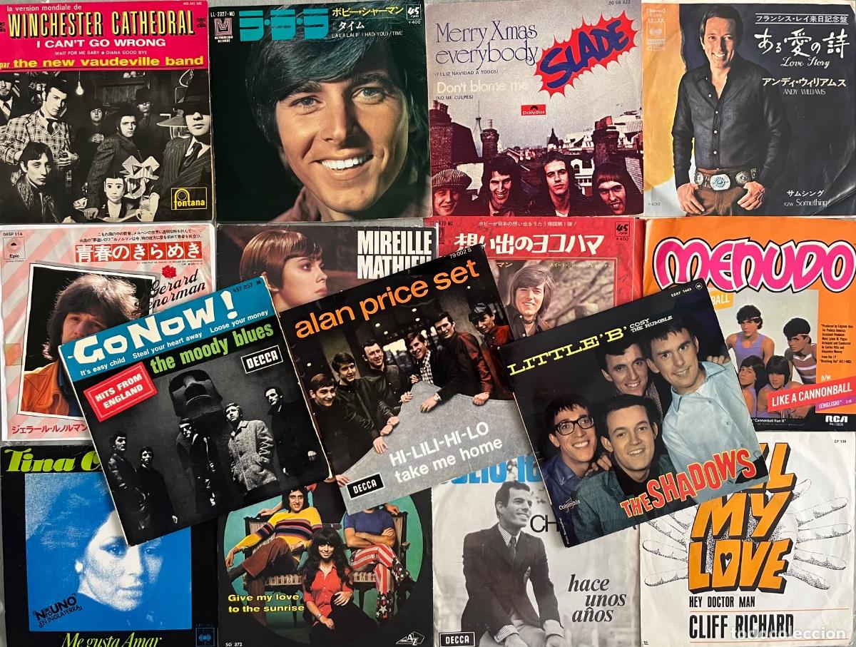 Discos de vinilo: LOTE POP INTERNACIONAL - Moody Blues - Slade - Shadows, ed. Japonesas - etc. (15 discos)