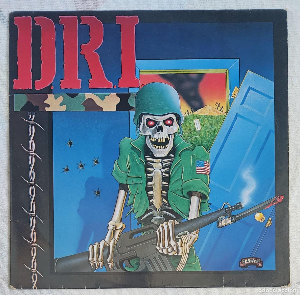 Discos de vinilo: Dirty Rotten Imbeciles (D.R.I.) Violent Pacification 1988