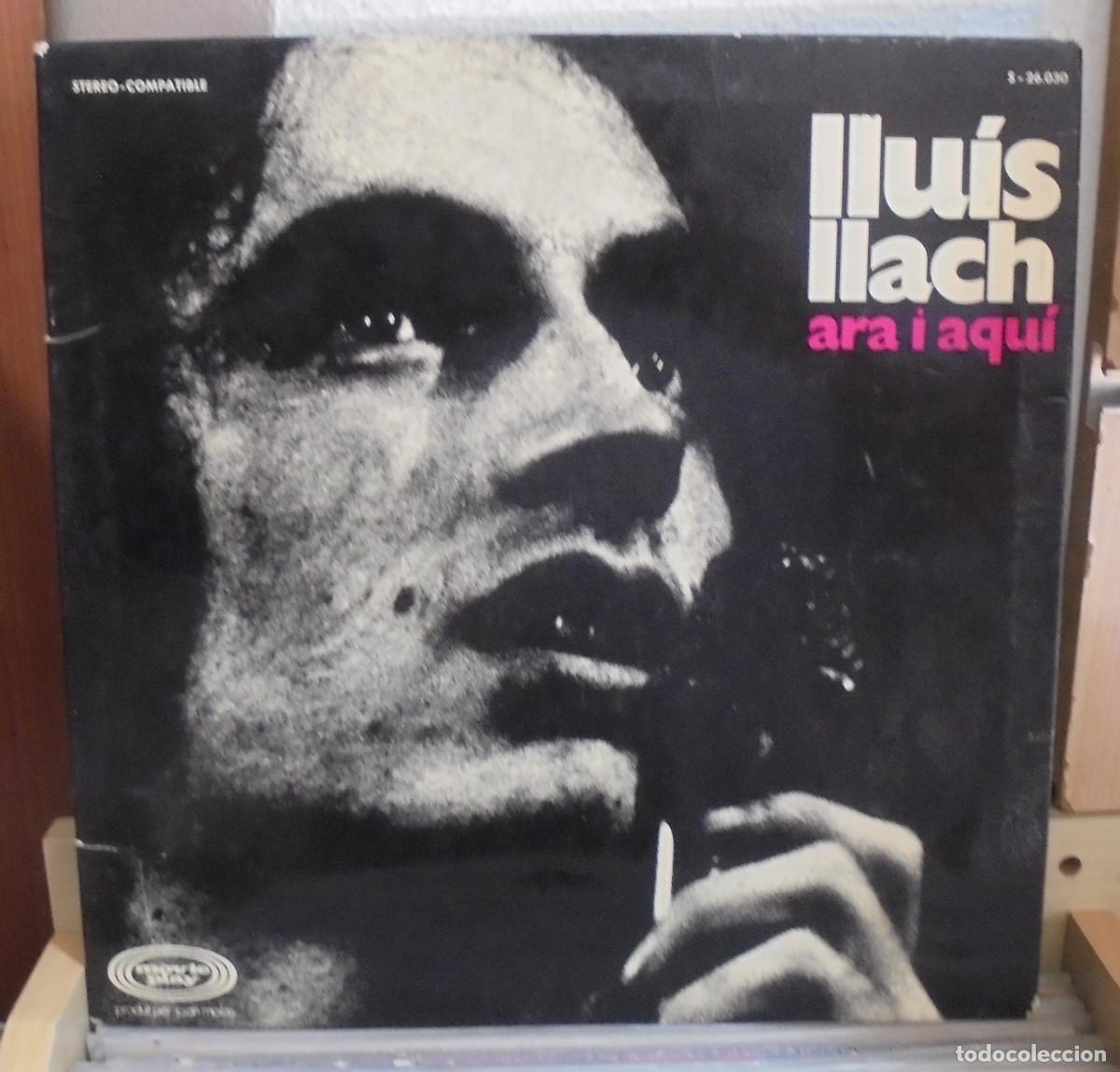 Discos de vinilo: Lluis Llach. Ara i aqu&iacute;. Movieplay 1973 -- LP