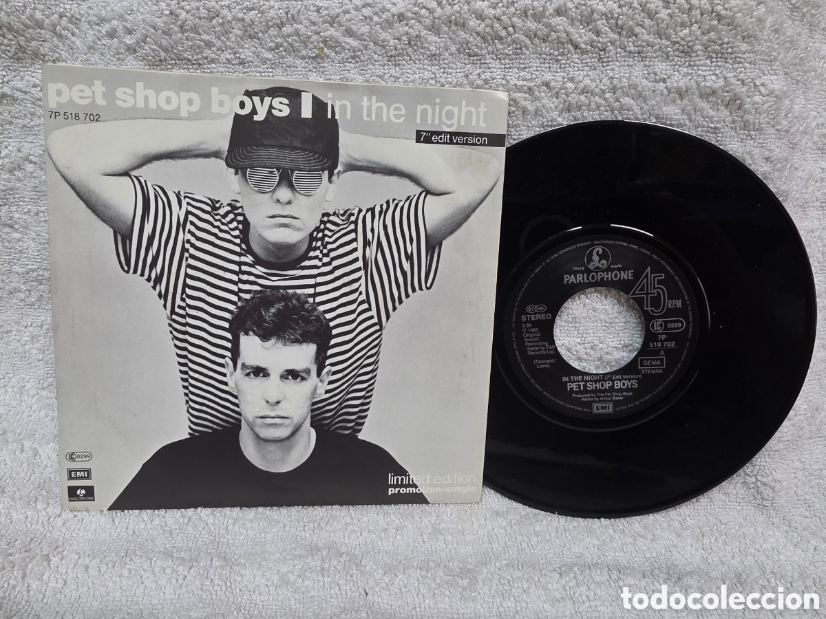 Discos de vinilo: Pet Shop Boys&nbsp;&lrm;&ndash;&nbsp;In The Night (7&rdquo; Edit Version