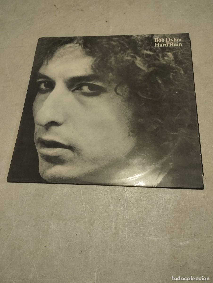 Discos de vinilo: BOB DYLAN LP HARD RAIN ESP.1976 INSERT LETRAS