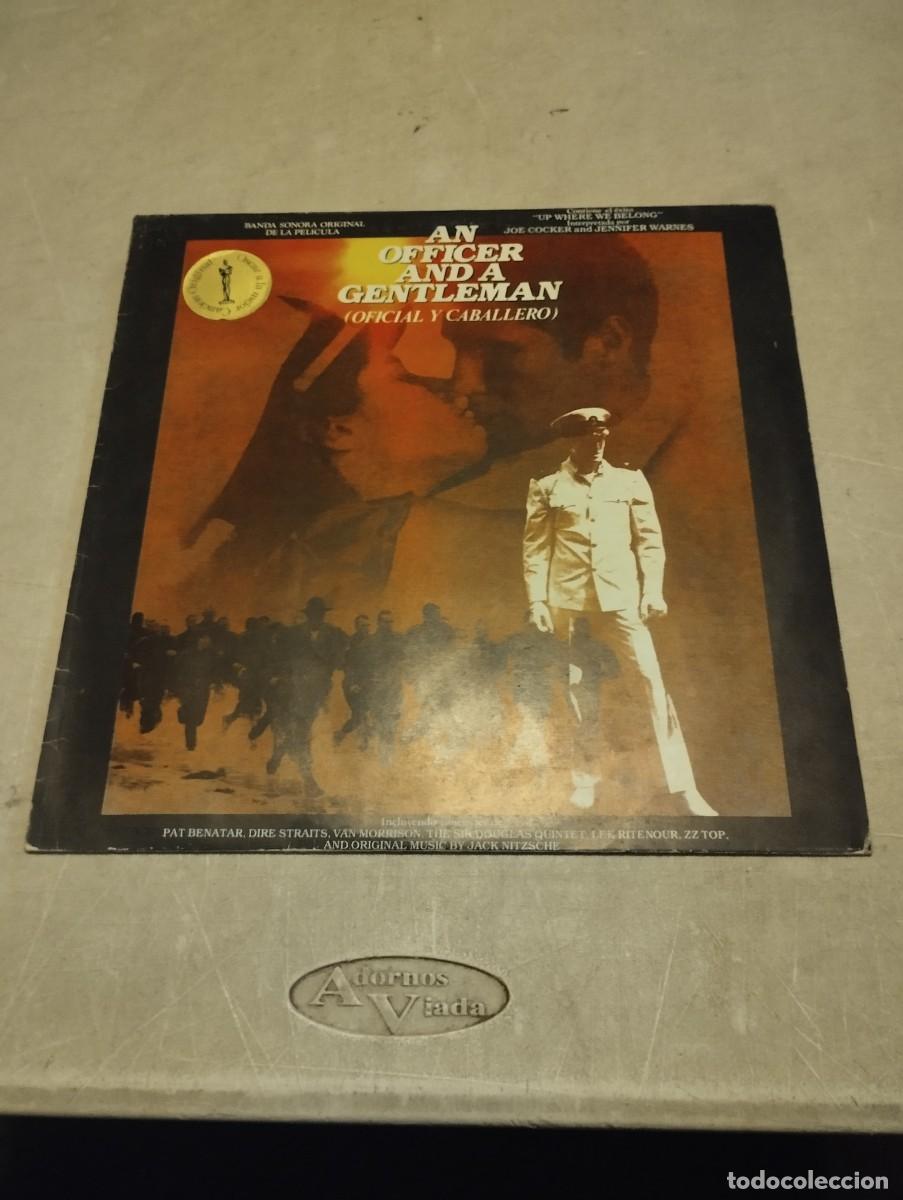 Discos de vinilo: AN OFFICER AND A GENTLEMAN LP BSO ESP.1983