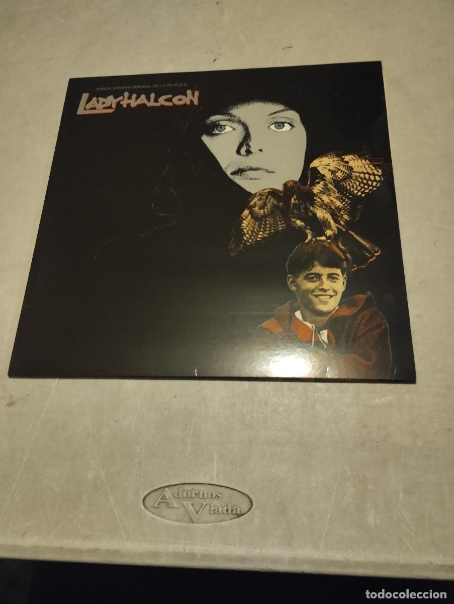 Discos de vinilo: LADY HALCON LP BSO ESP.1985