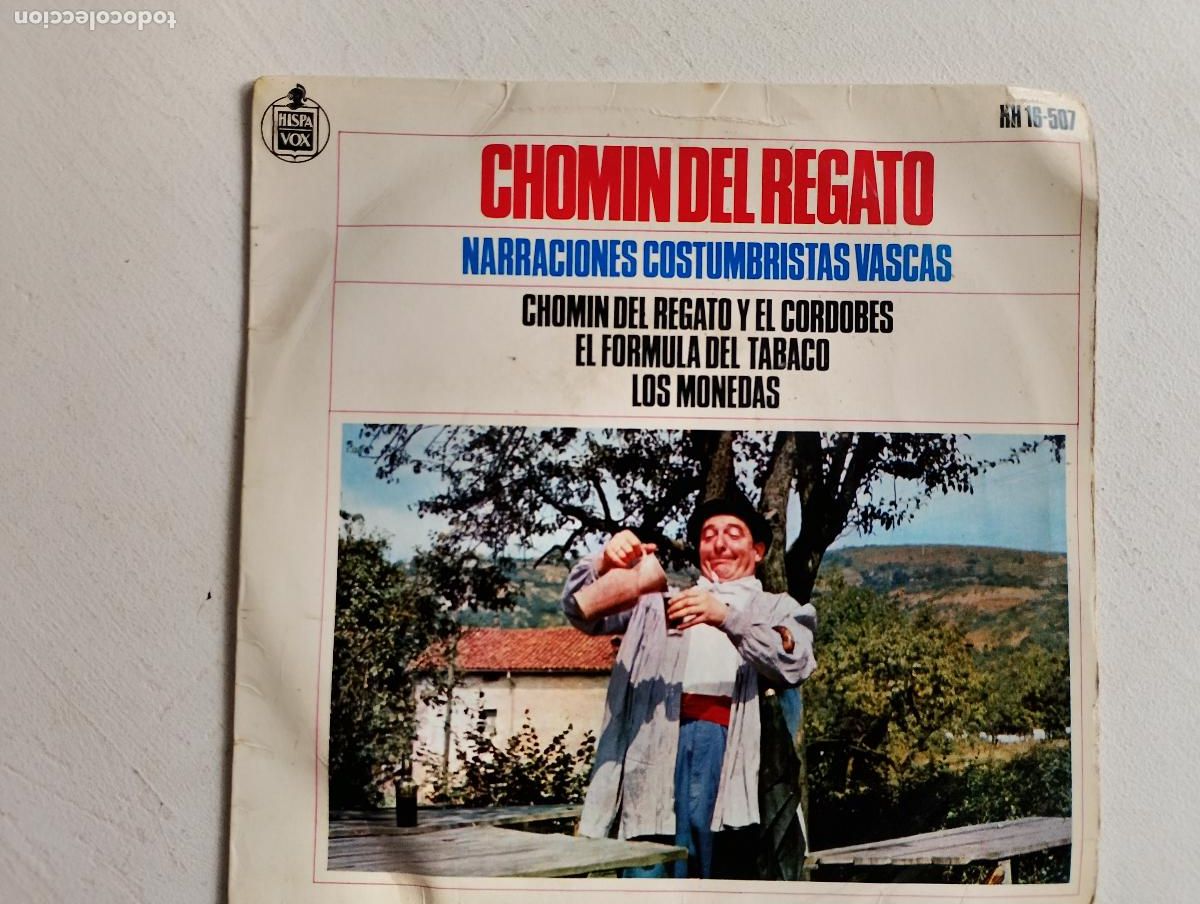 Discos de vinilo: chomin del regato - vol. 4 - chomin del regato y el cordobes + el formula del tabaco + los monedas