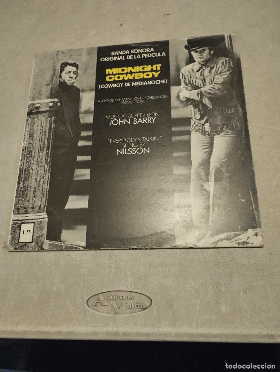 Discos de vinilo: COWBOY DE MEDIA NOCHE LP BSO ESP.1979