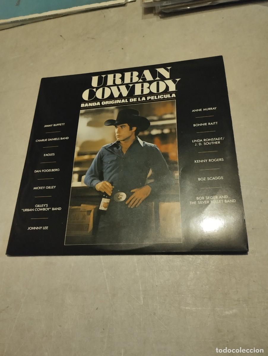 Discos de vinilo: URBAN COWBOY DOBLE LP BSO ESP.1980