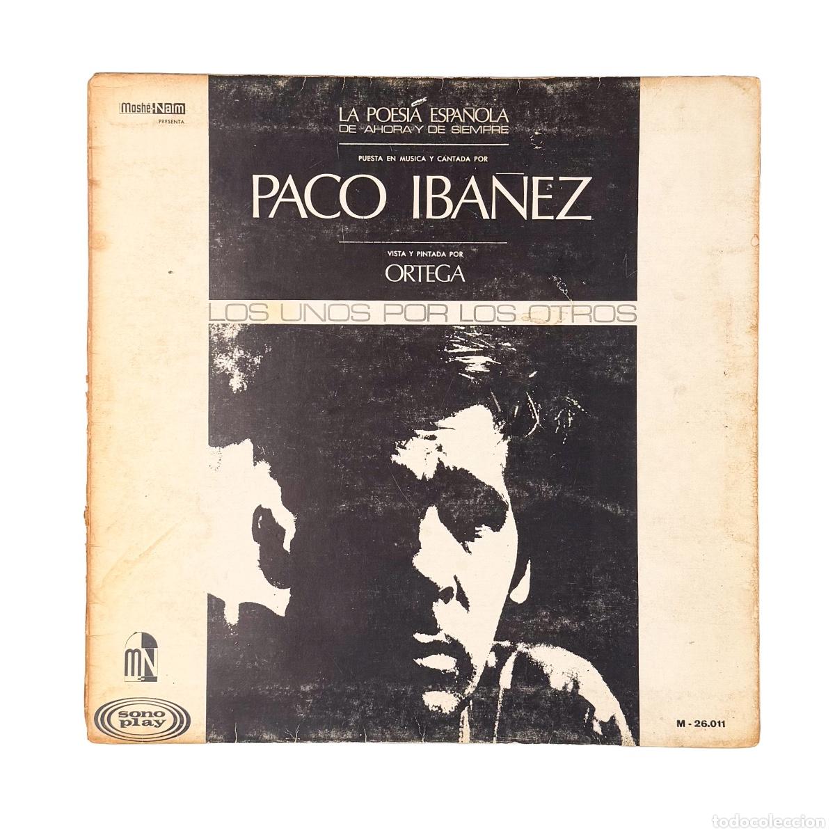 Discos de vinilo: LP. Paco Iba&ntilde;ez. La Poesia Espa&ntilde;ola De Ahora Y De Siempre (G+/G+)