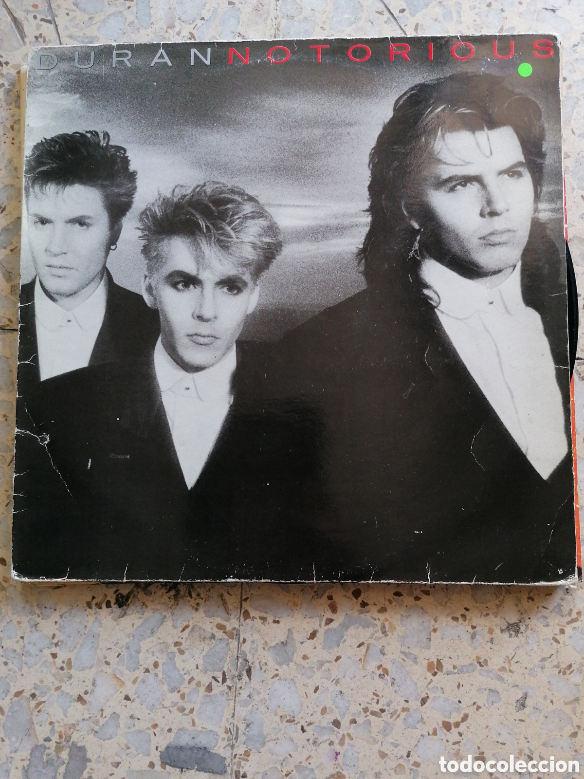 Vinyl-Schallplatten: LP DURAN DURAN NOTORIOUS ESPA&Ntilde;A 1986 INSERT MARCAS POR ESO PRECIO TAN BARATO