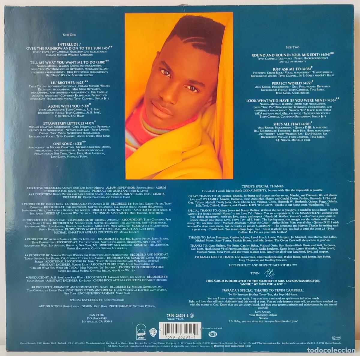 Discos de vinilo: LP Original de colecci&oacute;n T.E.V.I.N. de 1991 - Foto 2