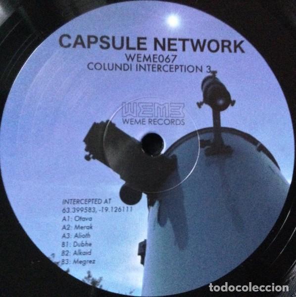 Discos de vinilo: Capsule Network &ndash; Colundi Interception 3 (W&eacute;M&egrave; Records, 2021) - EP 12&rdquo; - IDM Electro Techno - Nuevo