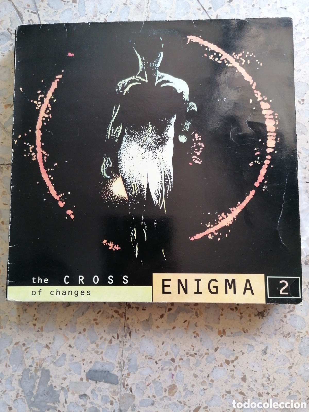 Discos de vinil: LP ENIGMA THE CROSS OF CHANGES 1993 UK INSERT