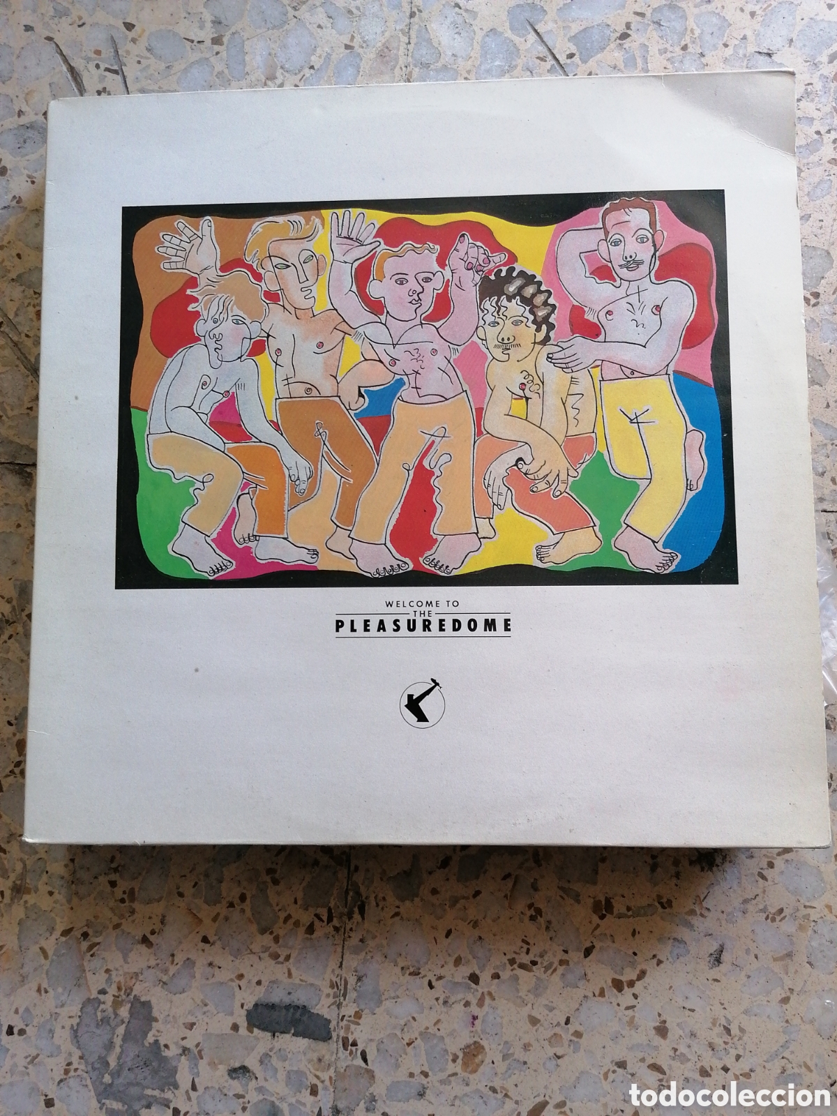 Discos de vinilo: 2 LP FRANKIE GOES TO HOLLYWOOD WELCOME TO THE PLEASUREDOME 1984 ESPA&Ntilde;A INSERT EX PORTADA DOBLE
