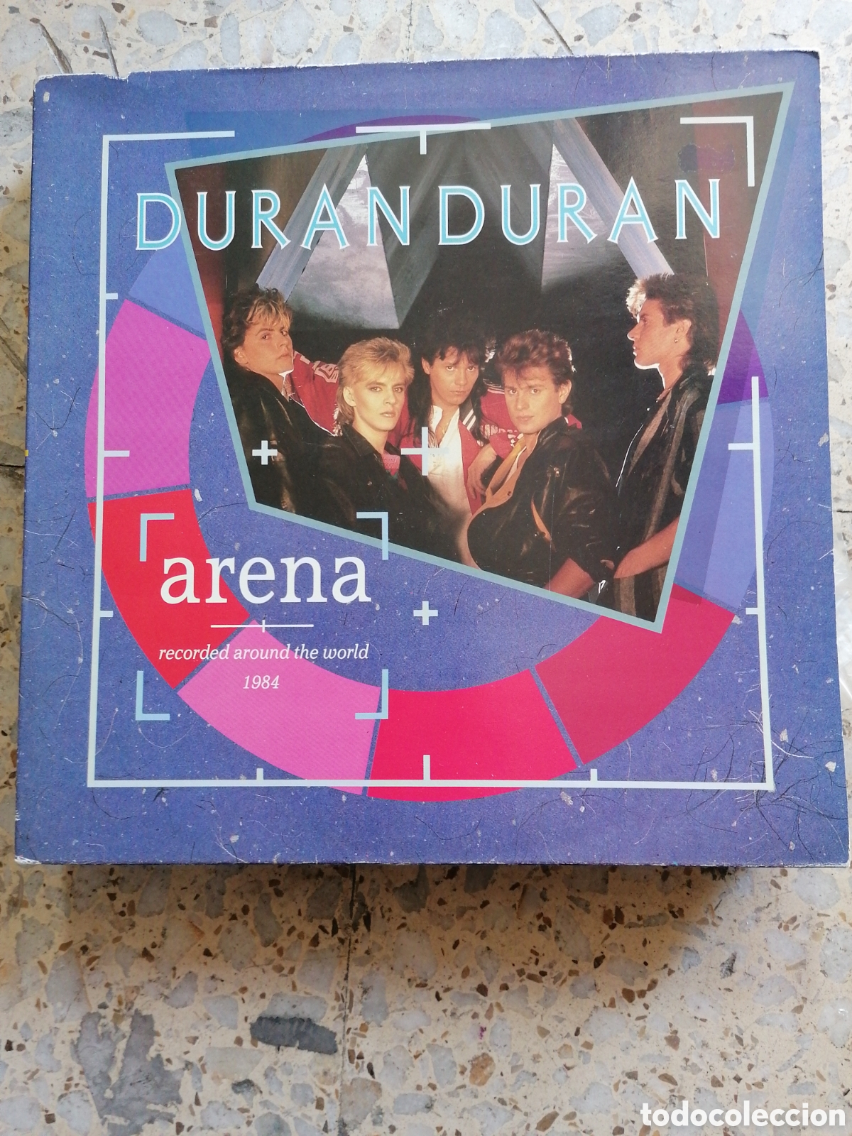 Discos de vinilo: LP DURAN DURAN ARENA 1984 ESPA&Ntilde;A INSERT PORTADA DOBLE