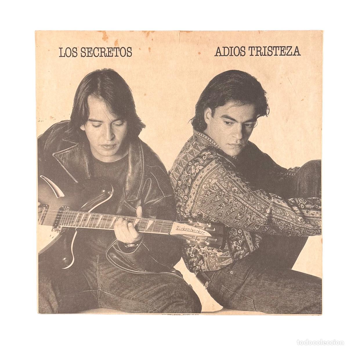 Discos de vinilo: LP. Los Secretos. Adi&oacute;s Tristeza (VG/VG)
