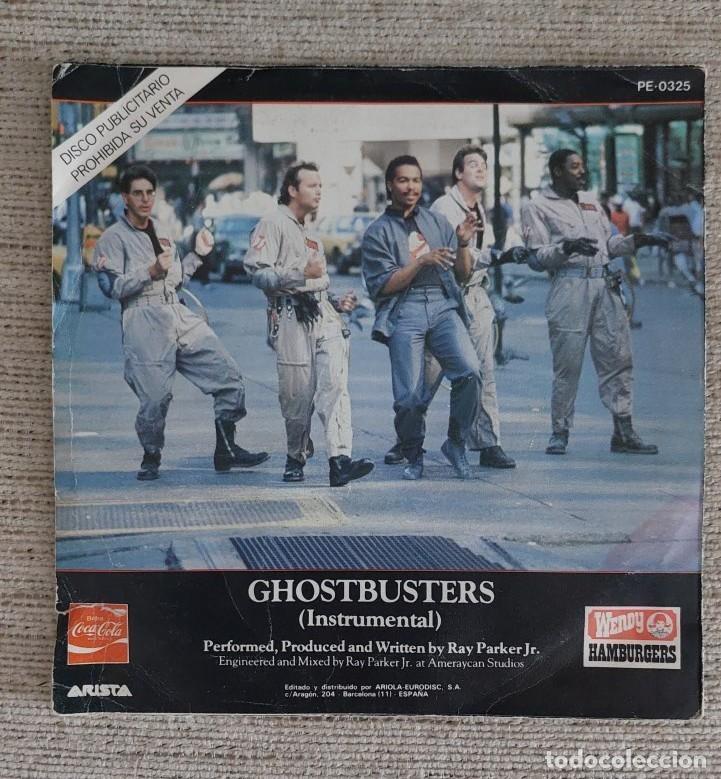 Discos de vinilo: Disco de vinilo single de Cazafantasmas - Foto 2
