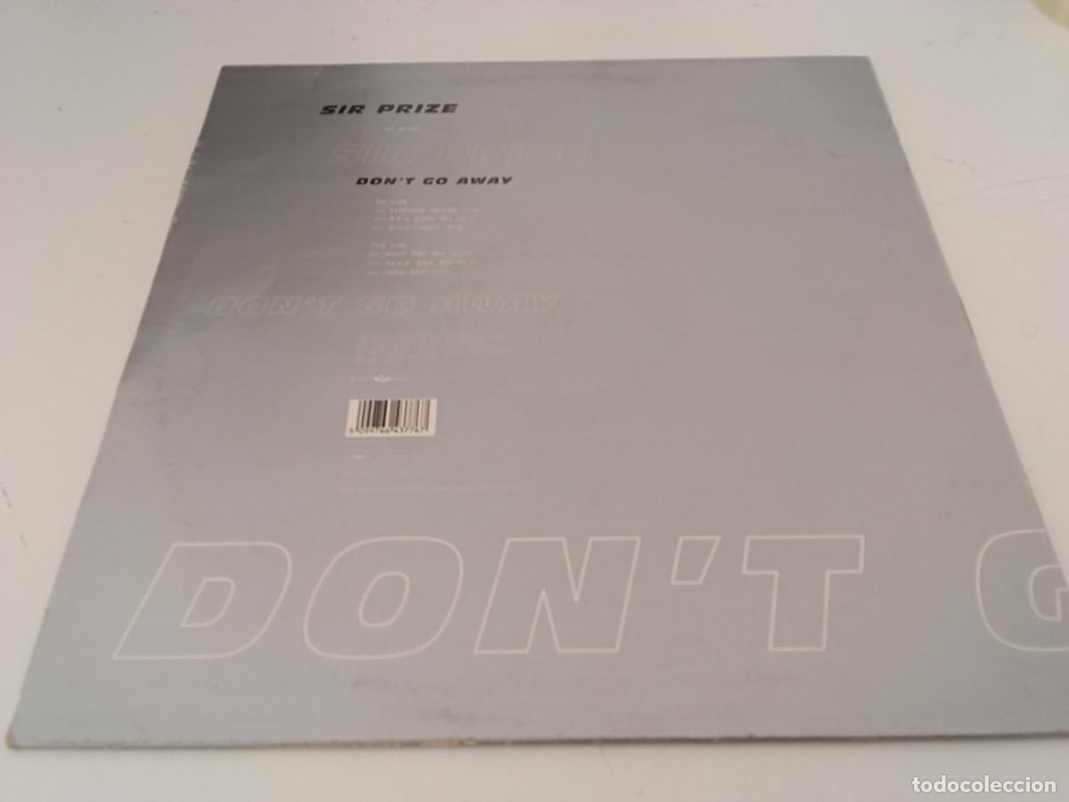 Discos de vinilo: Sir prize-dont go away.maxi - Foto 2