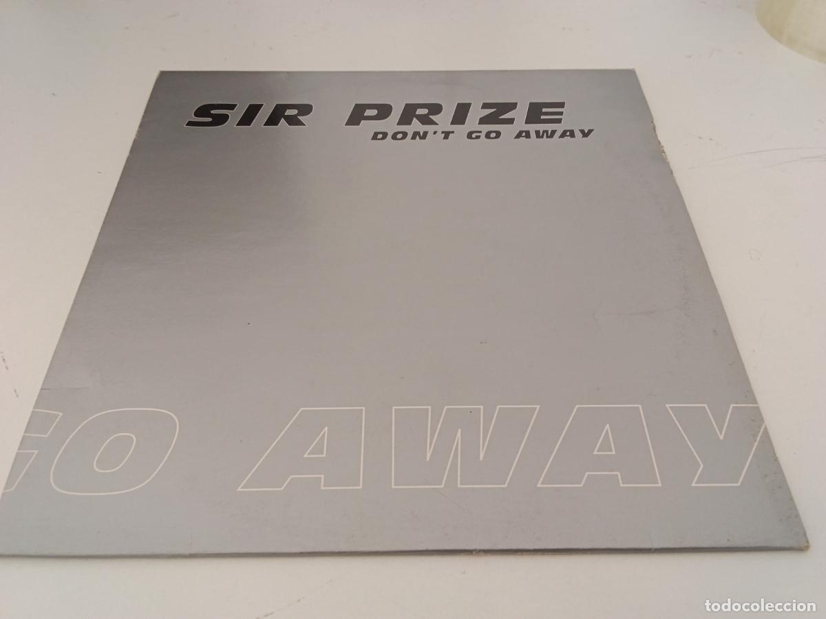 Discos de vinilo: Sir prize-don't go away.maxi