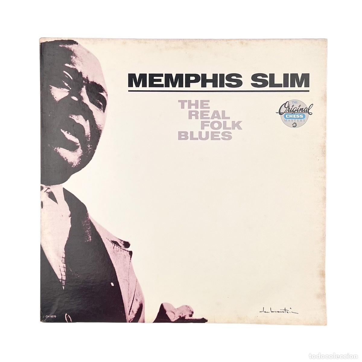 Discos de vinilo: LP. Memphis Slim. The Real Folk Blues (VG+/VG+)