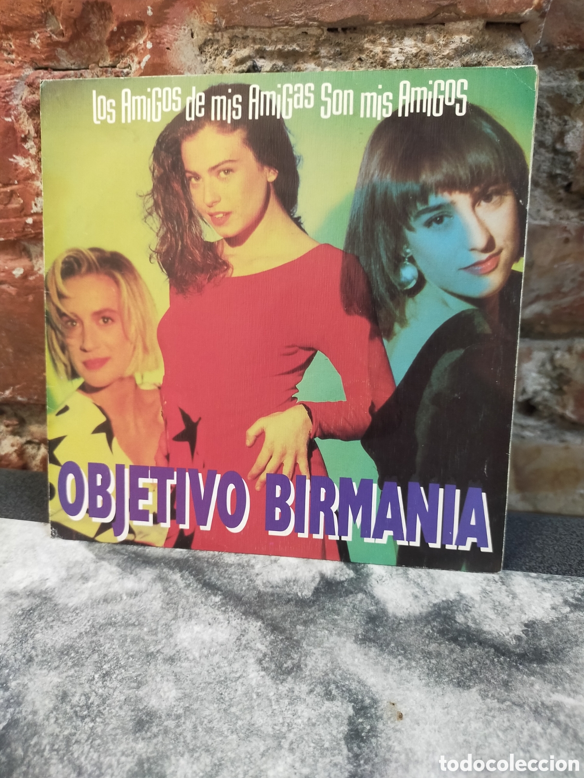 Discos de vinilo: Single Objetivo Birmania 1989