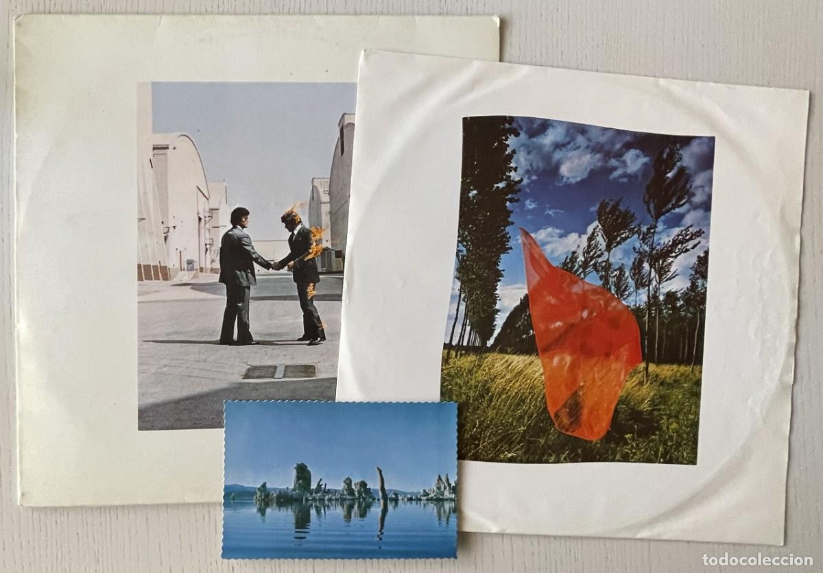 Discos de vinilo: Pink Floyd - Wish You Were Here (LP Vinilo 1&ordf; Edici&oacute;n Espa&ntilde;a 1975 + Postal Original)