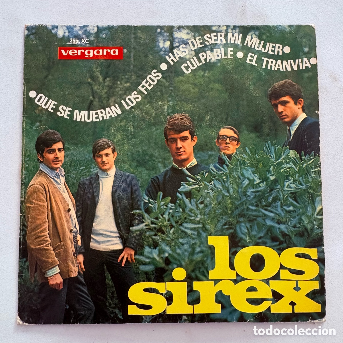 Discos de vinilo: SINGLE EP 7'' Los Sirex Que Se Mueran Los Feos DE 1965