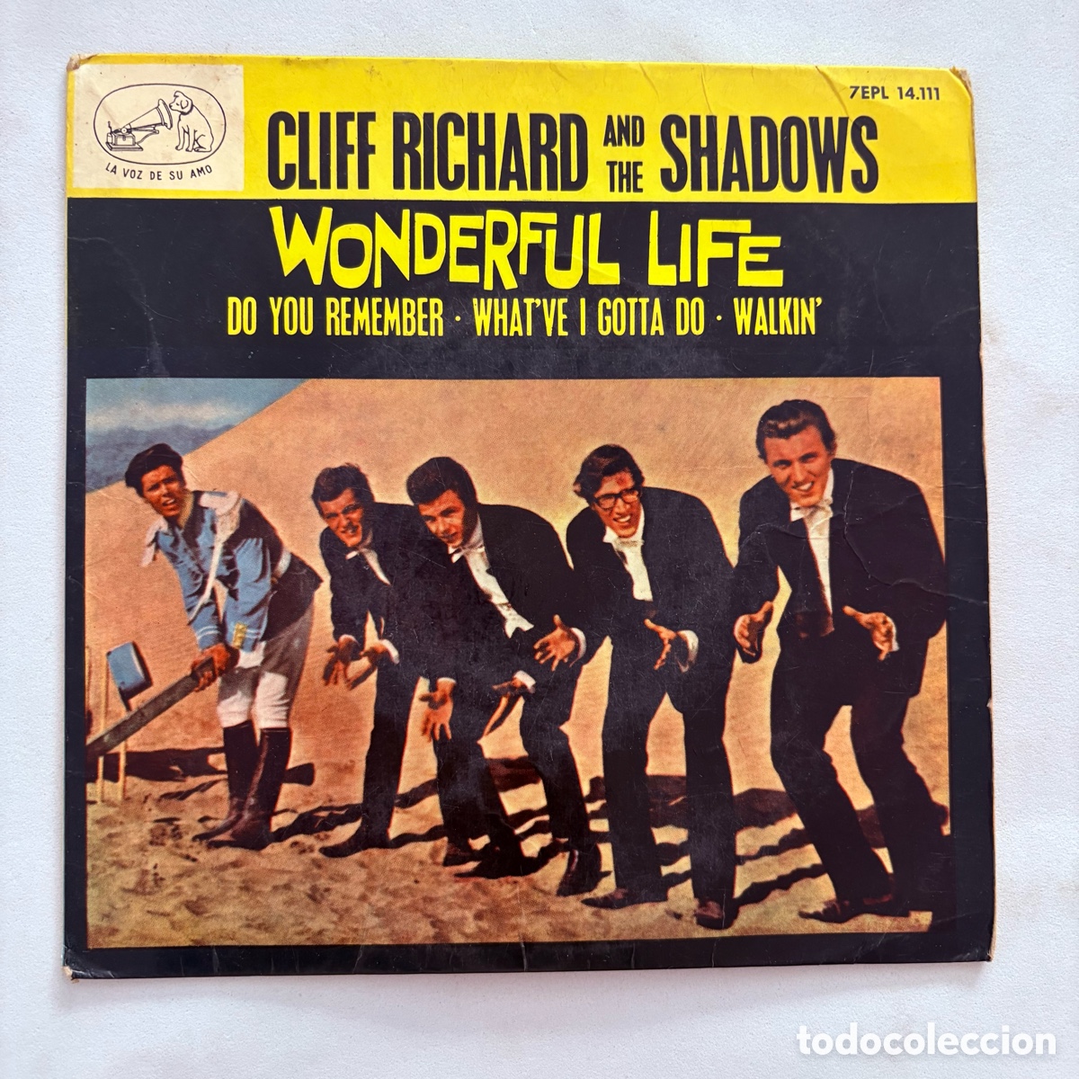 Discos de vinilo: single ep 7'' Cliff Richard And The Shadows Wonderful Life edicion espa&ntilde;ola de 1964