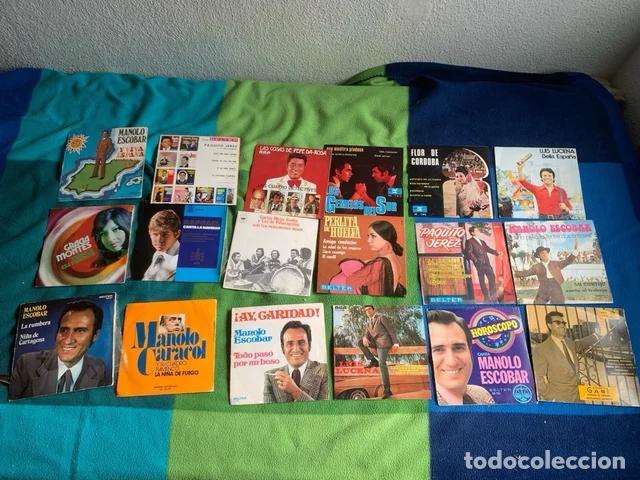 Discos de vinilo: Lote 15 Vinilos Single 7