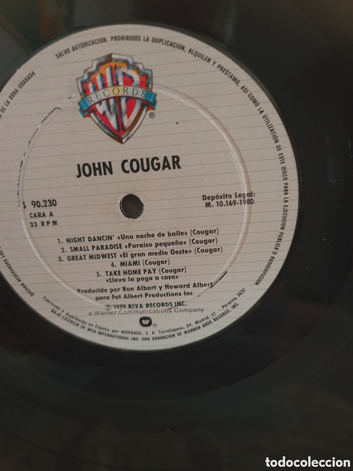 Discos de vinilo: JHON COUGAR * JOHN COUGAR - Foto 4
