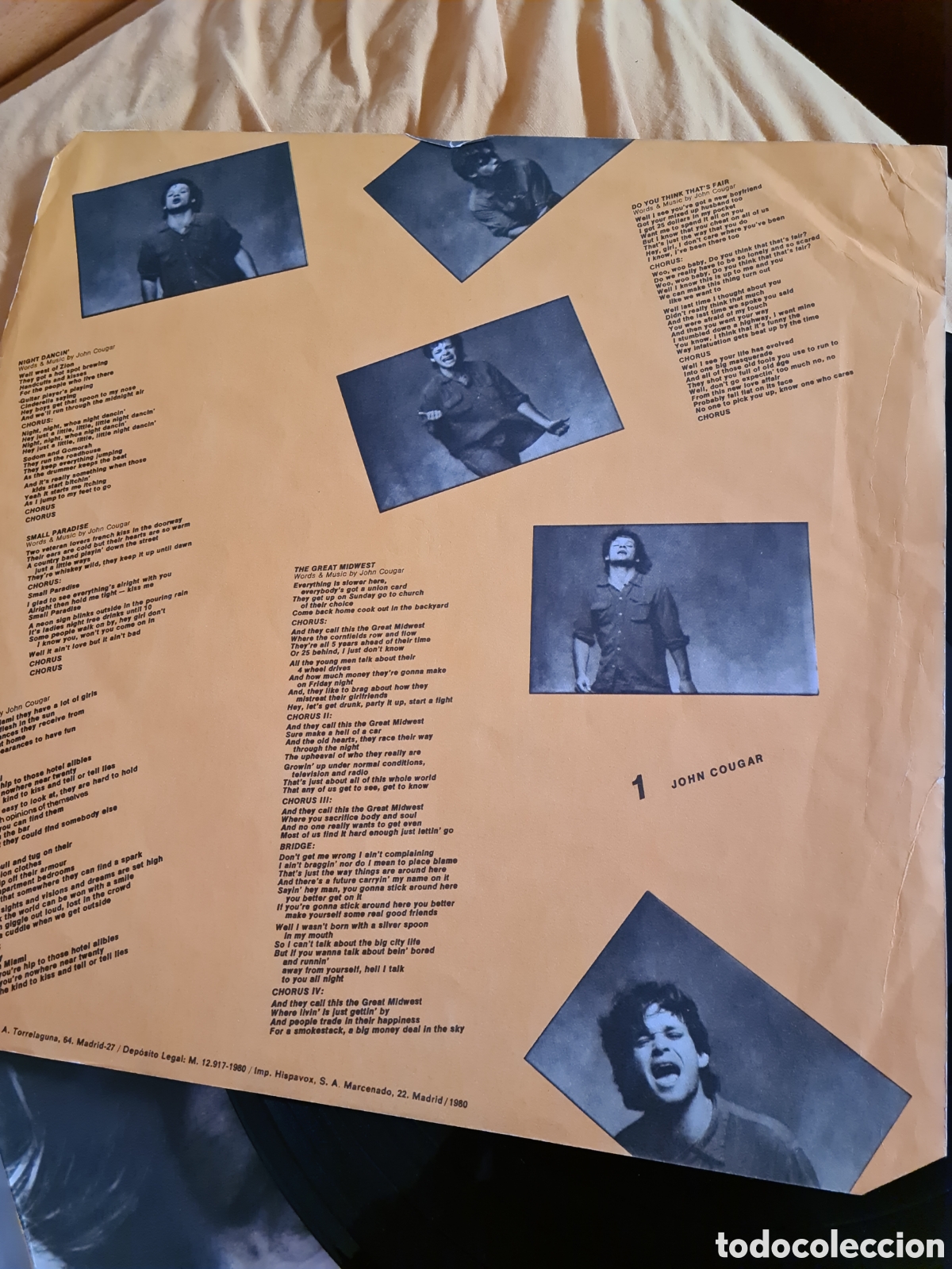 Discos de vinilo: JHON COUGAR * JOHN COUGAR - Foto 5